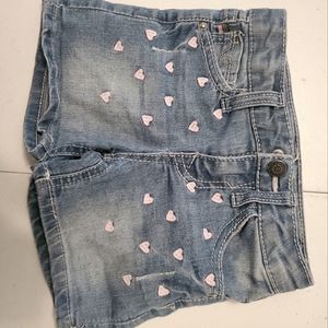 Girl Shorts 24 Month Denim